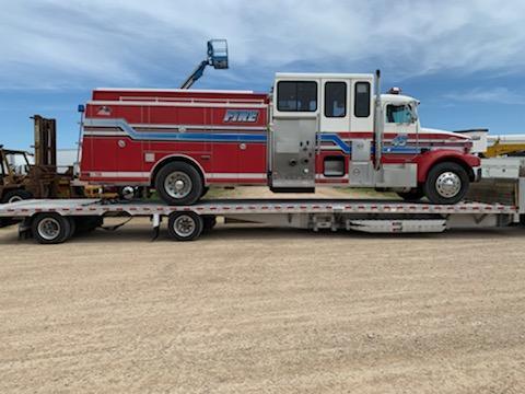 fire truck transport