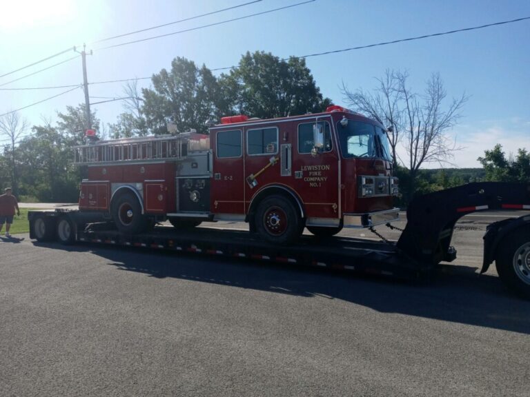 fire truck transport