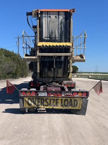 Oversize load transport.