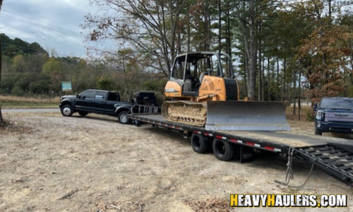 Shipping a 2009 Case 850k Dozer.