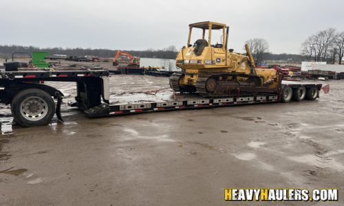 shipping a John Deere 750c Dozer.