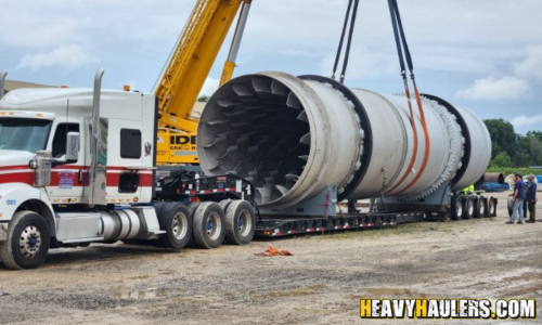 Combustion Chamber Super Load transport.