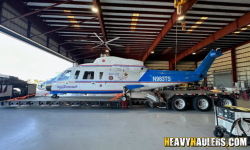 Sikorsky S-76 Helicopter transport.