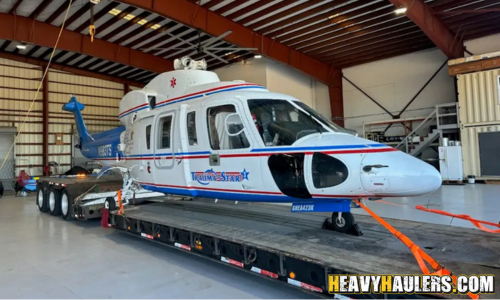 Sikorsky S-76 Helicopter transport.