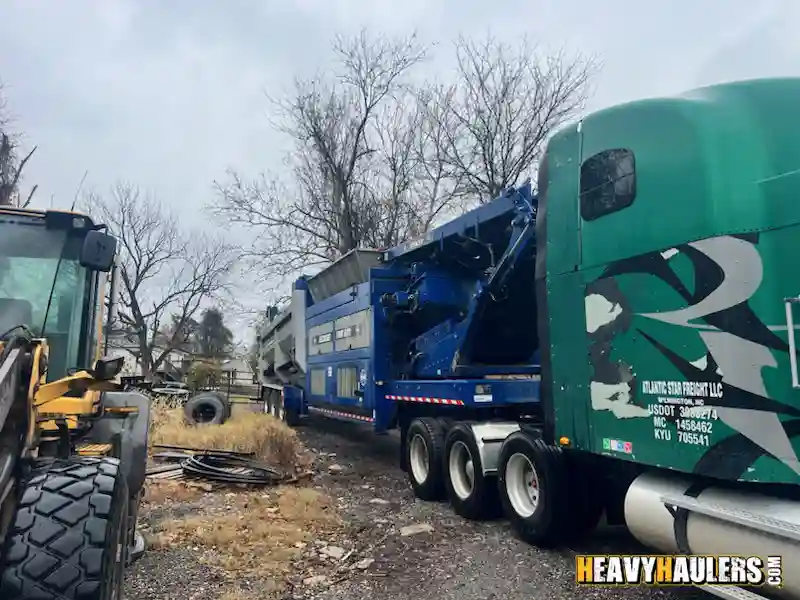 Transporting a Wash Trommel