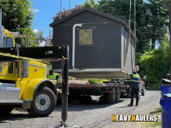 Tuff shed transport.