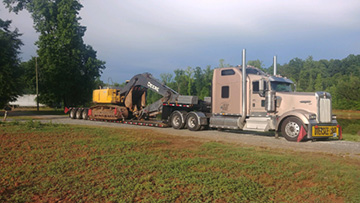 Removable Goose Neck (RGN) Trailer Transport | Heavy Haulers