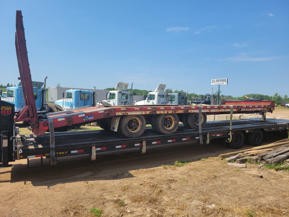 Shipping a Beaver triaxle trailer