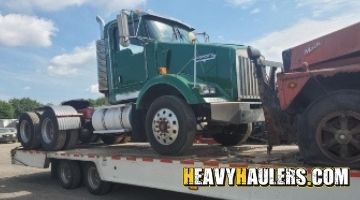 Transportation of a Kenworth daycab from Bridgeport, CT.